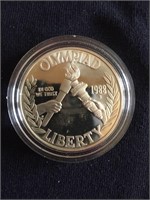 1988S Olympiad Silver Dollar