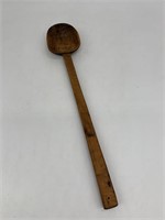 Antique Primitive Wooden Spoon - 17.25in