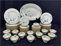 74pc Castleton Granby Porcelain China