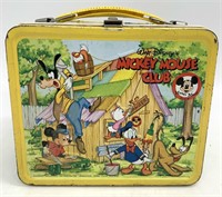 Vintage Walt Disney Mickey Mouse Metal Lunchbox