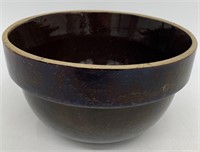 Antique Footed Crock Bowl
