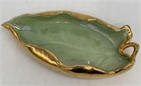 Mid Century Masonic Leaf Dish