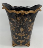 Large Ornate Painted Vase