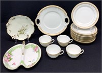17pc Assorted Vintage Porcelain