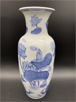 Asian Porcelain Koi Vase