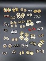Large Lot of Clip-On Earrings