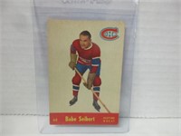 1955-56 "BABE SIEBERT" ERROR CARD