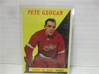 1958-59 "PETE GEOGAN" ERROR ROOKIE CARD