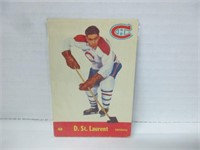 1955-56 D. ST. LAURENT HOCKEY CARD