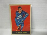 1960-61 GARRY JAMES PARKHURST HOCKEY CARD