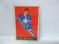 1960-61 PARKHURST JOHN WILSON HOCKEY CARD