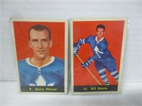 PAIR OF 1960-61 PARKHURST HOCKEY CARDS