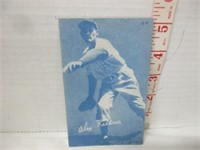 1953 ALEX KELLNER CDN.EXHIBIT BASEBALL CARD