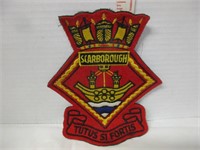 OLD SCARBOROUGH TUTUS SI FORTIS EMBROIDERED PATCH