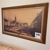 Large "Dresden - Old Market" picture