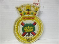 OLD H.M.C.S. VICTORIAVILLE MIL EMBROIDERED PATCH