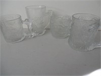 McDONALDS GLASS SET OF 4