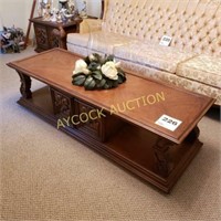 Coffee table with cabinet