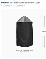 KETTLE GRILL/VERTICAL SMOKER COVER UNIVERSAL FIT