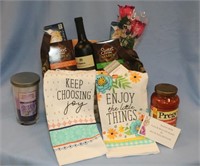 Pasta and Wine Gift Basket