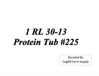1 RL 30-13 Protein Tub #225