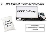 5 - 50# Bags of Water Softener Salt Delivered