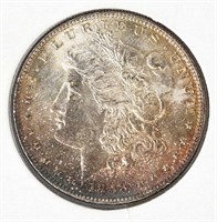 Coin 1888-P  Morgan Silver Dollar - Rainbow