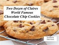Two Dozen World Famous Chocolate Chip Cookies