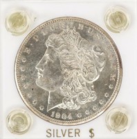 Coin 1904-O Morgan Silver Dollar - DMPL