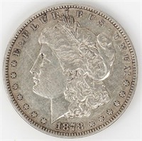 Coin 1878-P 7 Tail Feathers Morgan Silver Dollar