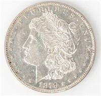 Coin 1878-P 7/8 Tail Feathers Morgan Silver Dollar
