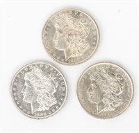 Coin 3 Nice O Minted Morgan Silver Dollars