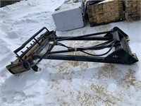 Skidsteer mount Silage Facer