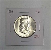 1963 FRANKLIN HALF DOLLAR