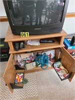 TV with Stand and contents