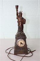 Statue of Liberty Clock, Not Tested, 15.5H