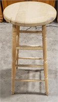 Unfinished stool, 28" tall