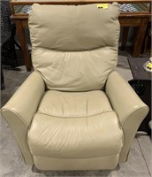 Taupe Recliner measures 35" x 28" 31"