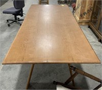 Wooden Dining Room Table measures 79" x 35" x 30"
