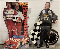 Rusty Wallace and Bill Elliot Cardboard Cut Outs