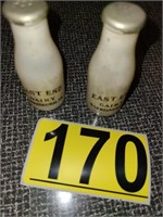 West End Dairy Salt and Pepper Shakers