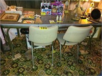 1950s kitchen table with 5 chairs