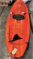 New Pelican 10ft Recreational Orange Kayak