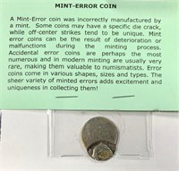 Mint Error Coin