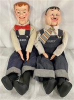 Laurel and Hardy Ventriloquist Dolls
