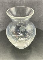 Etched Favor Vase