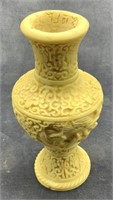 White Cinnabar Vase