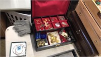 Jewelry box and contents