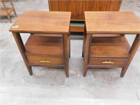 PAIR OF DANISH MODERN END TABLES