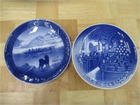 COPEHAGGEN PAIR OF COLLECTOR'S PLATES